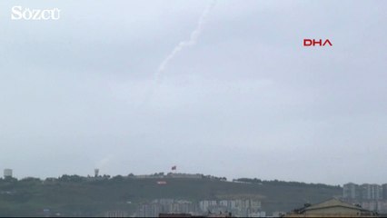 Sinop'ta füze test atışları yapıldı