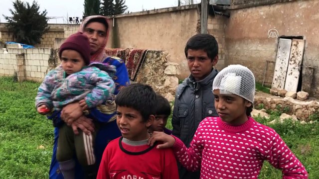 Teröristlerin tanksavarla yaraladığı siviller güvenli bölgede - AFRİN