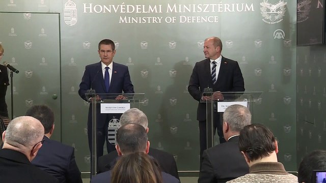 Bakan Canikli: 'Mücadelemiz teröristler tamamen temizleninceye kadar kesintisiz devam edecek' - BUDAPEŞTE