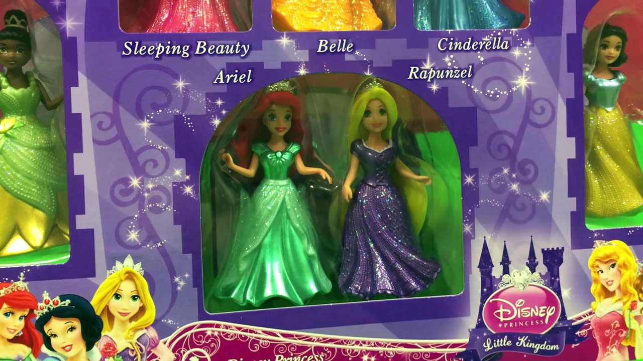 Disney Princess Magi Clip fashion Rapunzel, Tiana, Sleeping Beauty, Belle, Cinderella, Snow White