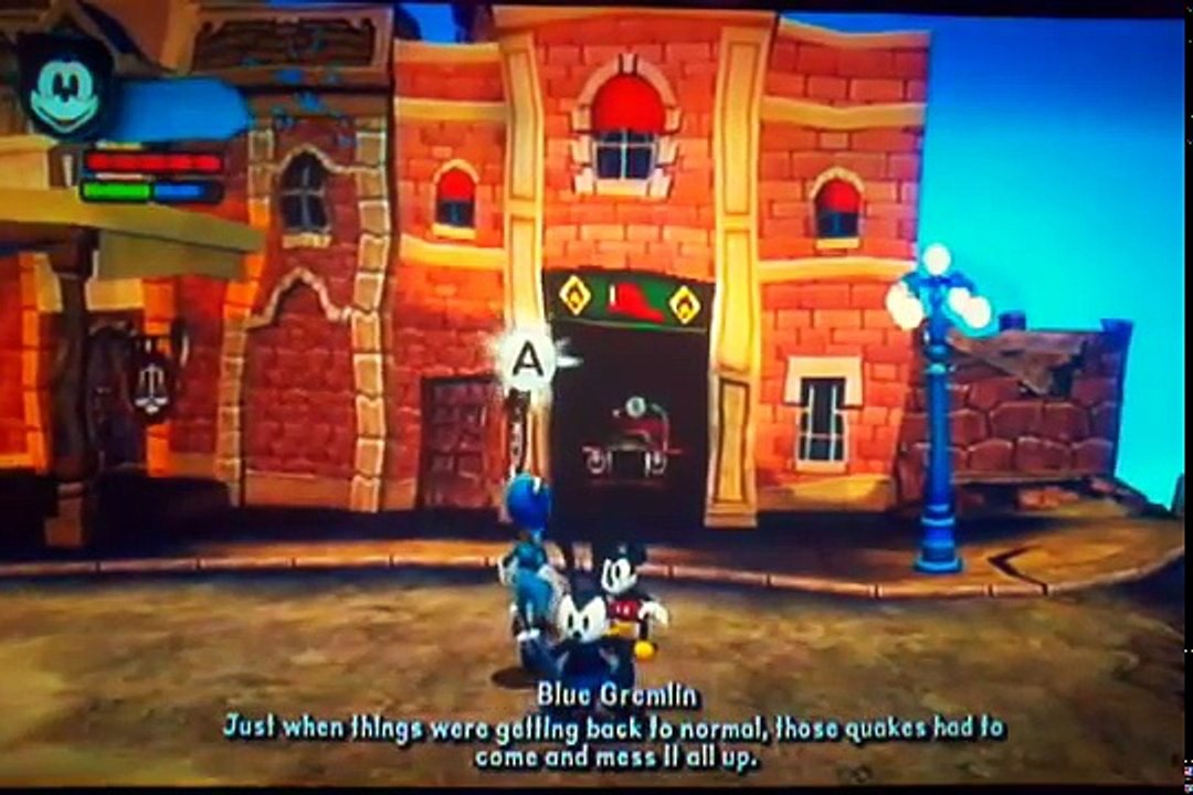Epic Mickey 2: The Power Of 2 Walkthrough Part 3 - The Underground Of Mean Street!