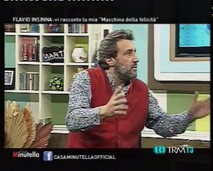 Flavio Insinna a Casa Minutella  TRM 13 (6-3-18)