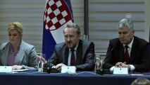 Bosna Hersek-Hırvatistan-Sırbistan Zirvesi - Ortak basın toplantısı - MOSTAR