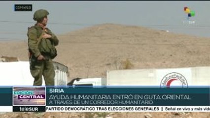 Siria: ingresa a Guta Oriental convoy humanitario de la ONU