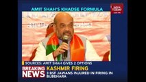 Amit Shah Gives Two Options To Eknath Khadse, Give Up Ministries Or Quit