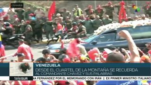Venezuela recuerda y rinde honores al comandante Hugo Chávez