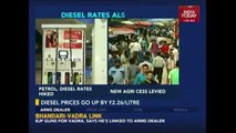 Petrol And Diesel Prices Hiked