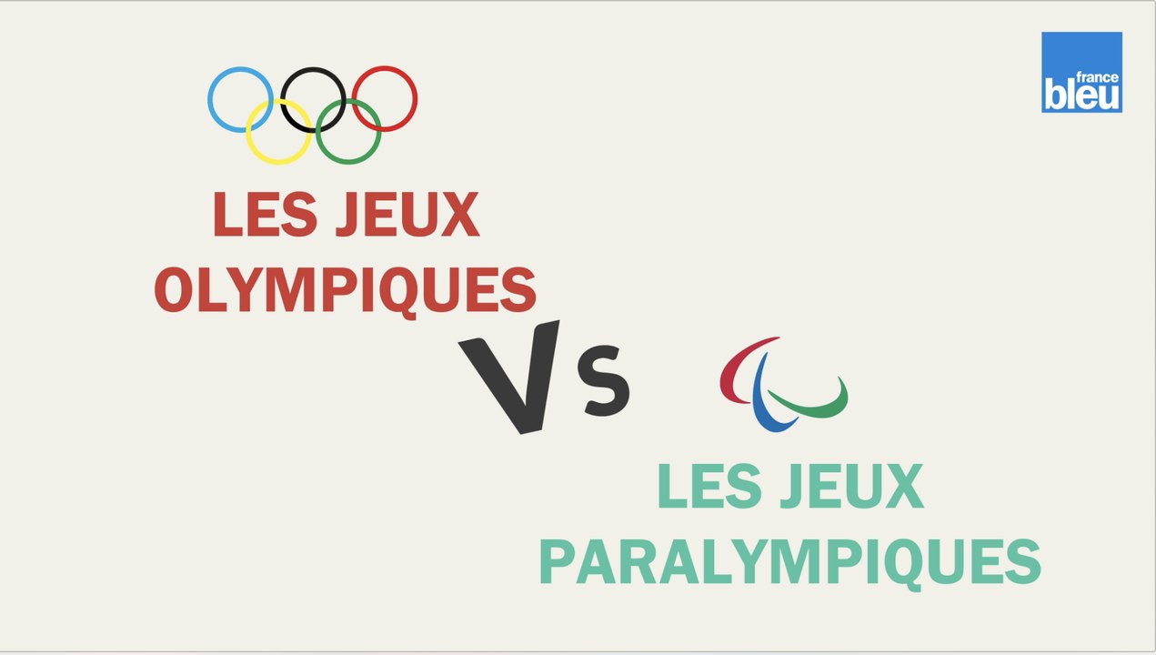 Les Jeux Olympiques Vs les Jeux Paralympiques