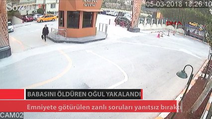 İş adamı babası öldüren oğul yakalandı