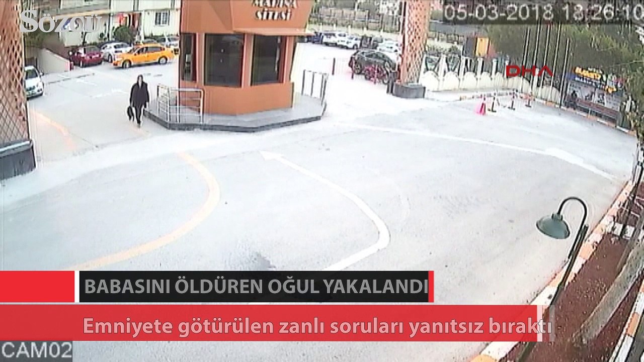 İş adamı babası öldüren oğul yakalandı