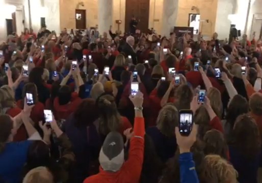 West Virginia Teachers Cheer as Deal for Pay Increase Announced