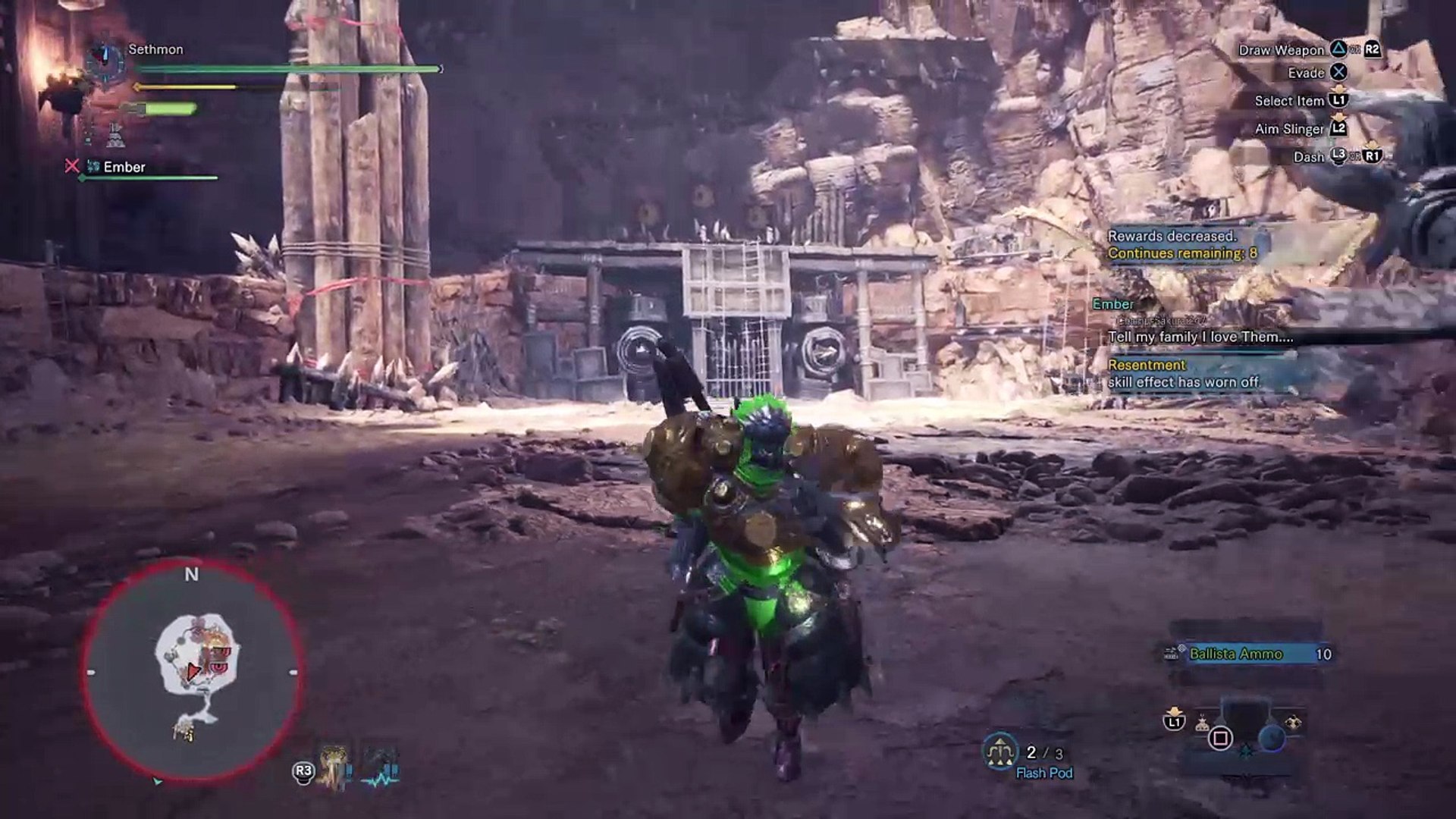 ⁣Monster Hunter: World Arena Diablos Black Diablos A Rank