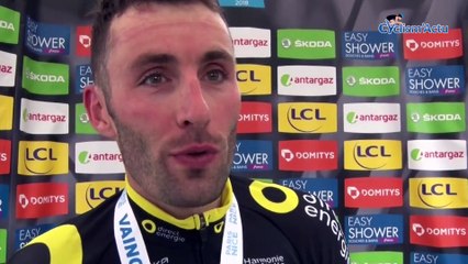 Paris-Nice 2018 - Jonathan Hivert gagne la 3e étape : "Je savoure et très content d'apporter cette victoire à Direct Energie"