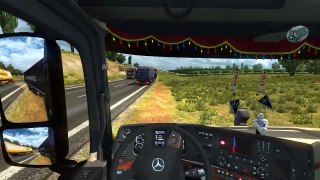 Euro Truck Simulator 2 Multiplayer | Crash Compilation & Funny Moments! #17