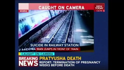 Chilling Suicide In Mumbai Caught On Camera