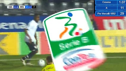 Tomasz Kupisz Goal HD -  Cesena	2-0	Pro Vercelli 06.03.2018