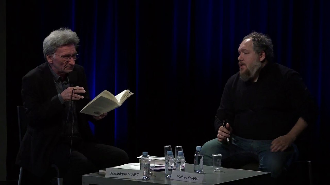 24 janvier 2018-3-Mathias Énard avec Dominique Viart