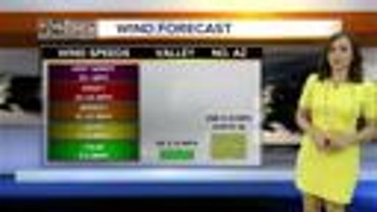 Temperatures stay in the 70s in the Valley