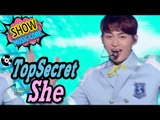[HOT] TopSecret - She , 일급비밀 - She, Show Music core 20170204
