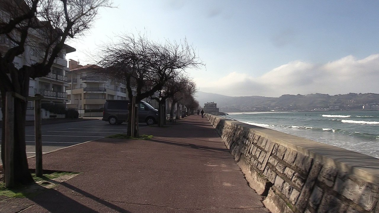 ballade a hendaye plage