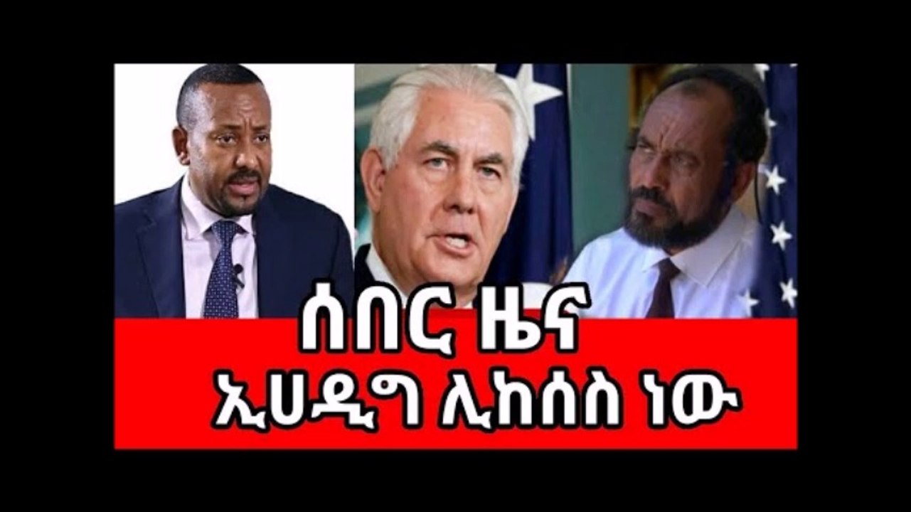 Ethiopia ሰበር ዜና የኢሀዲግ መንግስት ሊከሰስ ነው