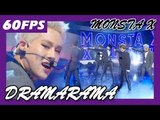 60FPS 1080P | MONSTA X - DRAMARAMA, 몬스타엑스 - 드라마라마 Show Music Core 20171202