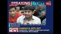 Kanhaiya Kumar Speaks To JNU Students Following Release