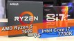 AMD Ryzen 5 1600 vs Intel i7-7700K