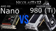 [DEUTSCH] AMD R9 Nano vs NVIDIA GTX 980 (Ti)