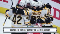 Depleted Bruins Aim For Season Sweep In Final Matchup Against Red Wings