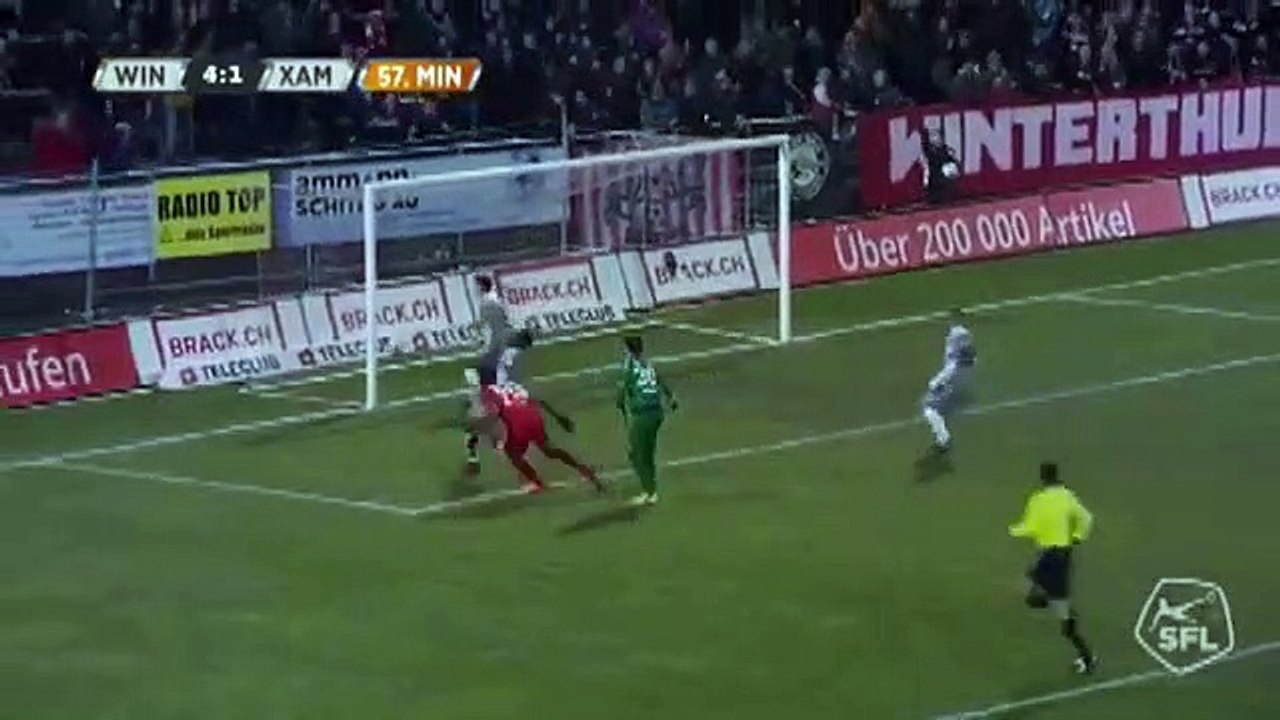 Winterthur 4:1 Xamax (Switzerland. Challenge League. 5 March 2018)