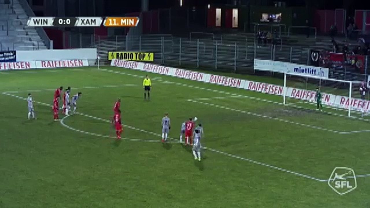 Winterthur 1:0 Xamax (Switzerland. Challenge League. 5 March 2018)