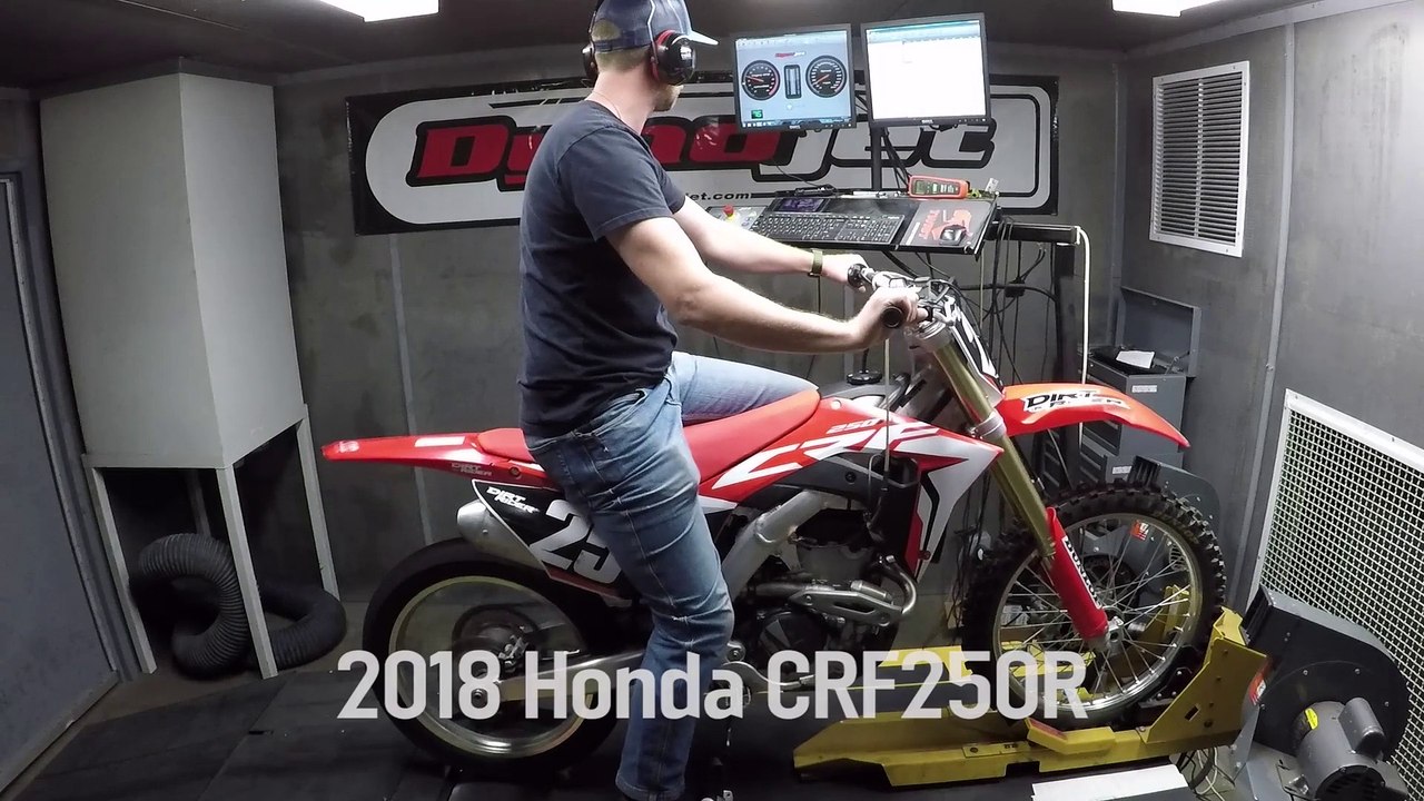 Honda CRF250R Dyno