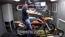 KTM 250 SX-F Dyno