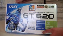 [DEUTSCH] MSI N620GT-MD1GD3/LP / MSI NVIDIA GeForce GT 620 1GB DDR3 Grafikkarte Testbericht