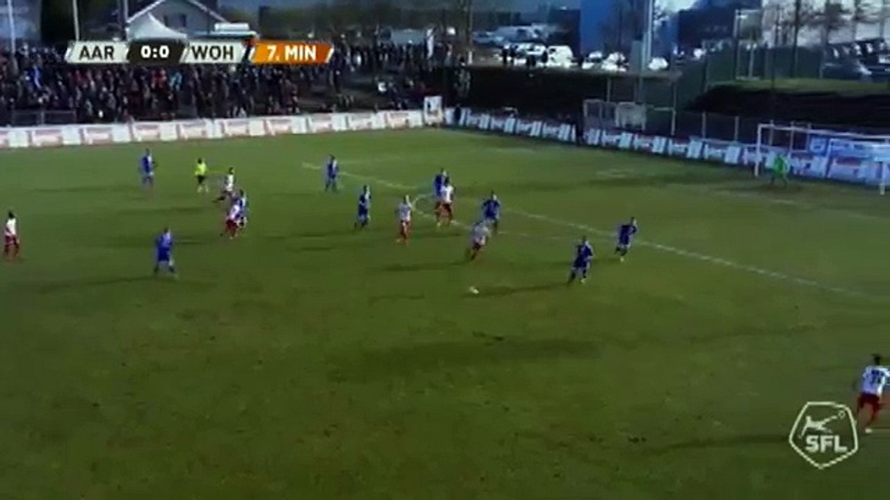 Aarau 1:0 Wohlen (Switzerland. Challenge League. 5 March 2018)
