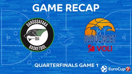 Highlights: Darussafaka Istanbul - Buducnost Voli Podgorica