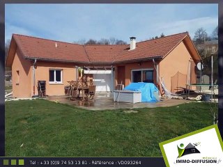 Villa A vendre Saint genix sur guiers 105m2 - Calme avec vue