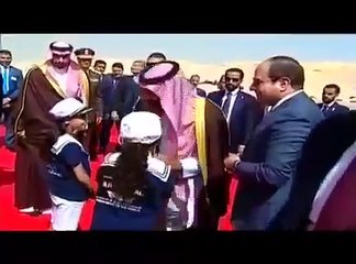 ننشر فيديو أعدته الرئاسة عن زيارة ولى العهد السعودى لمصر