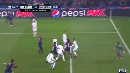Edinson Cavani Goal HD - Paris SG	1-1	Real Madrid 06.03.2018