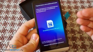 Распаковка BlackBerry Z30 [Mobiltelefon.ru]