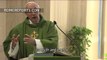 Pope Francis speaks of hypocrites who try to push the boundaries of truth and mercy