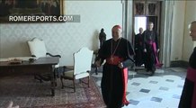 Pope meets with bishops from Chile during ad limina visit