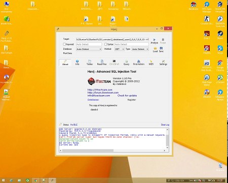 Пример Взлома Базы Данных через SQL Инъекции Havij Любых Сайтов ВКонтакте Steam Origin