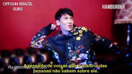 Entrevista Gun Atthaphan para Hamburger Magazine - [Legendado]