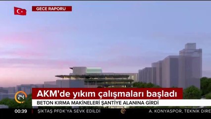 AKM yıkılıyor