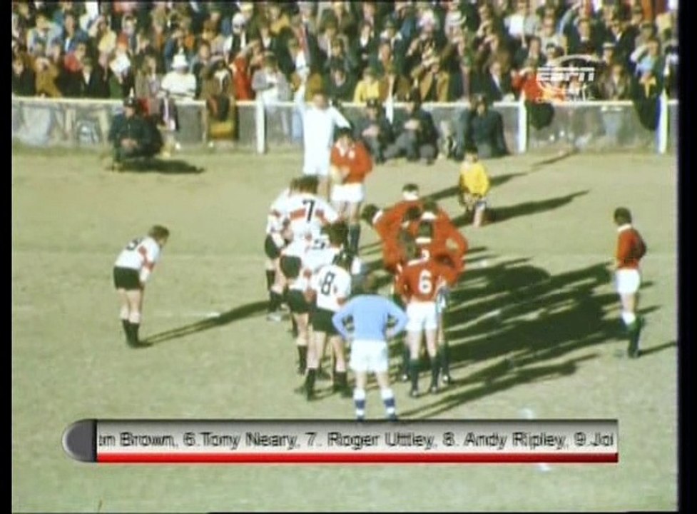 [1974] British & Irish Lions tour; Transvaal vs. British & Irish Lions