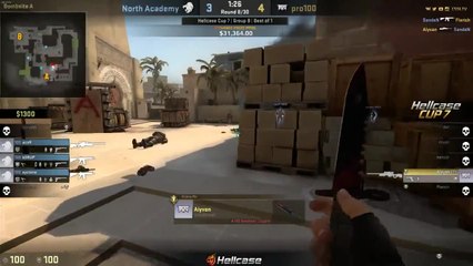 He bunny hops through the smoke and wins a super sick 4k clutch!