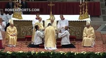The Pope ordained two new bishops in St. Peter's Basilica