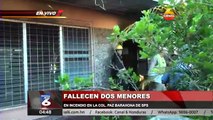Dos menores muertos deja incendio en una vivienda en San Pedro Sula